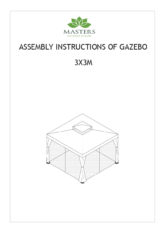 Florence 3m X 3m Gazebo 1