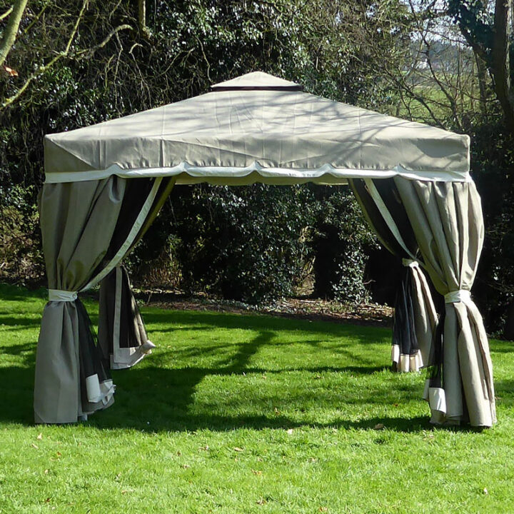 Florence Gazebo Mocha 3x3 My New Gazebo