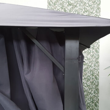 Provence 3x3 Gazebo Grey Detail 06