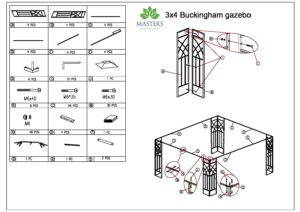 Buckingham 3m X 4m Gazebo